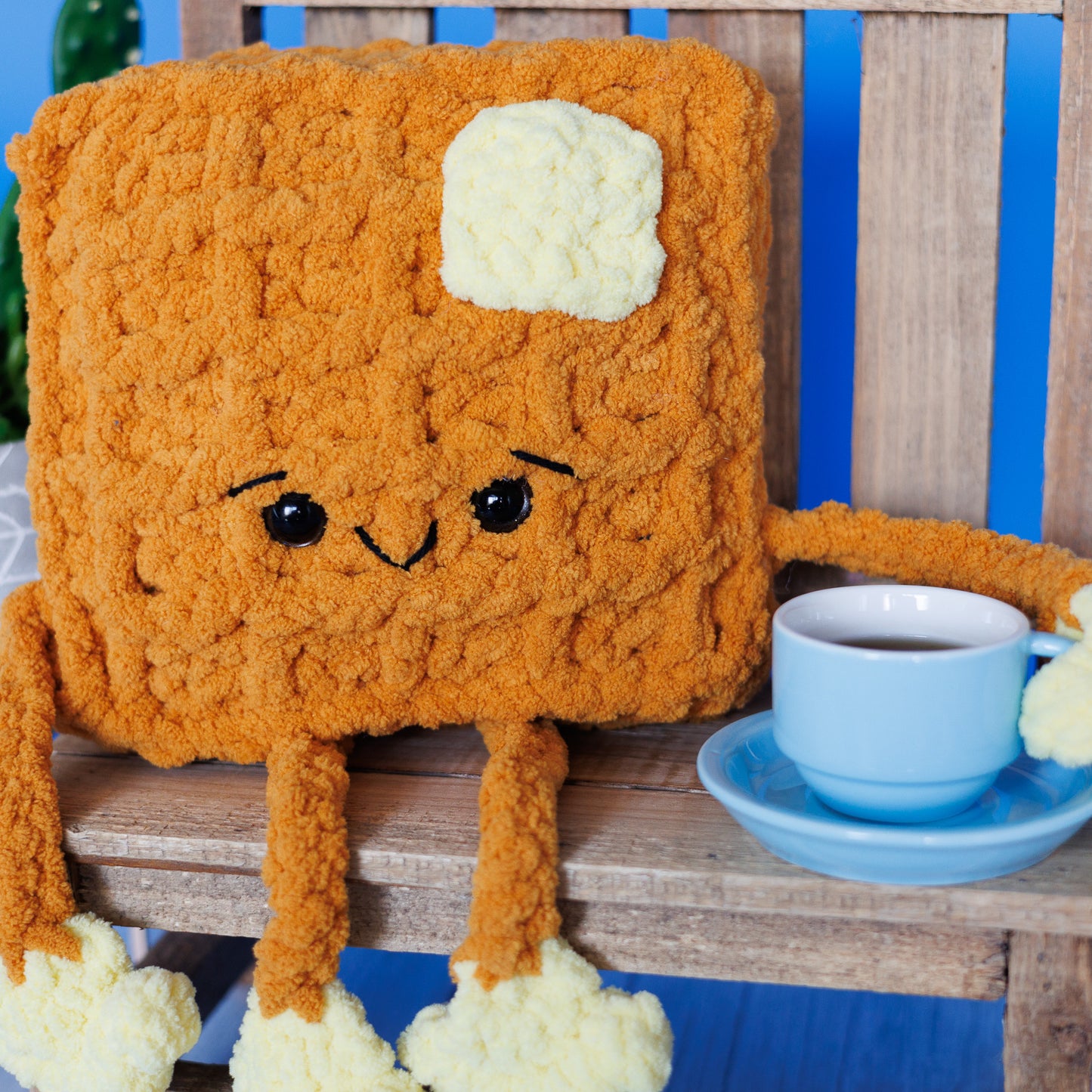 Waffle Crochet Plush Toy