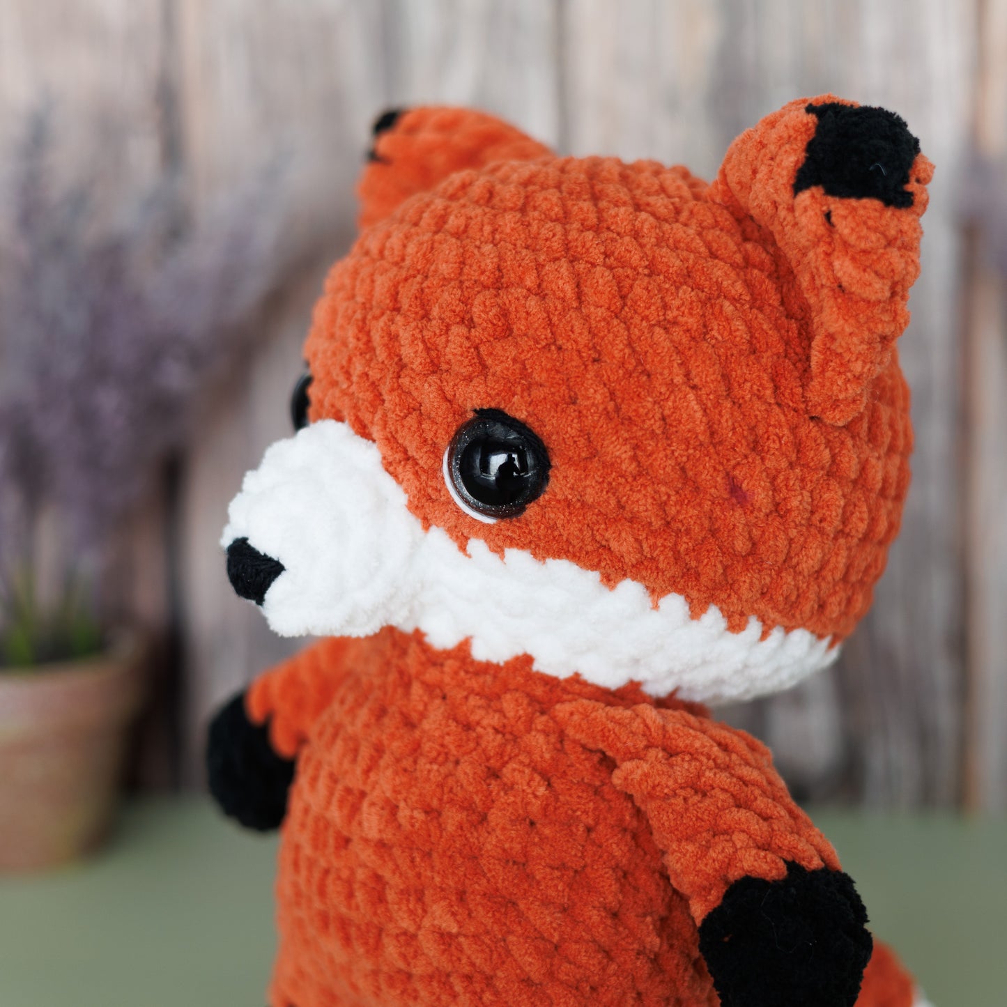 Fox Crochet Plush Toy