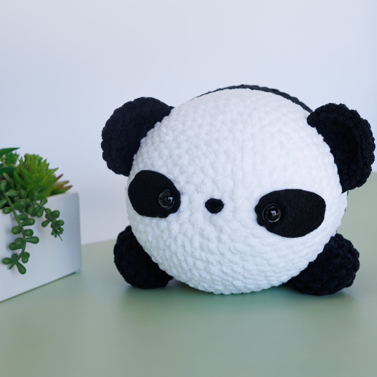 Panda Crochet Plush Toy