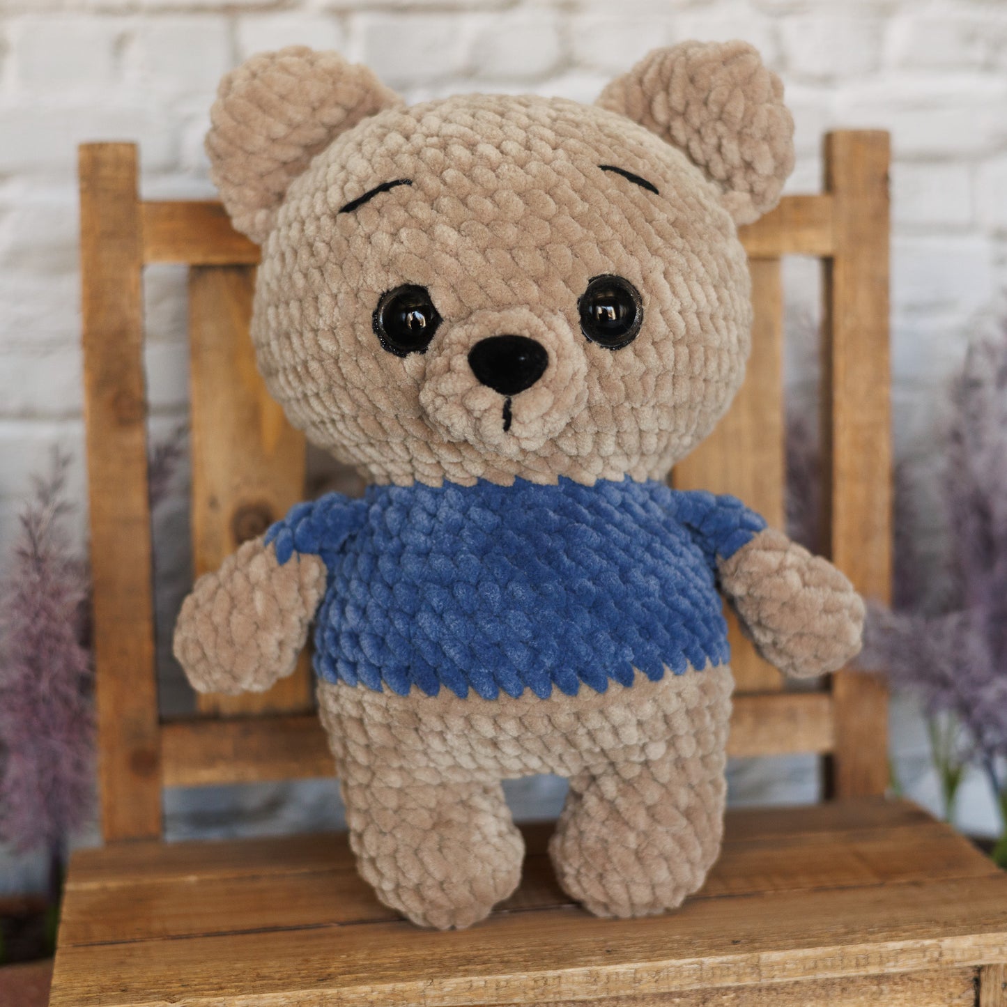 Teddy Bear Crochet Plush Toy