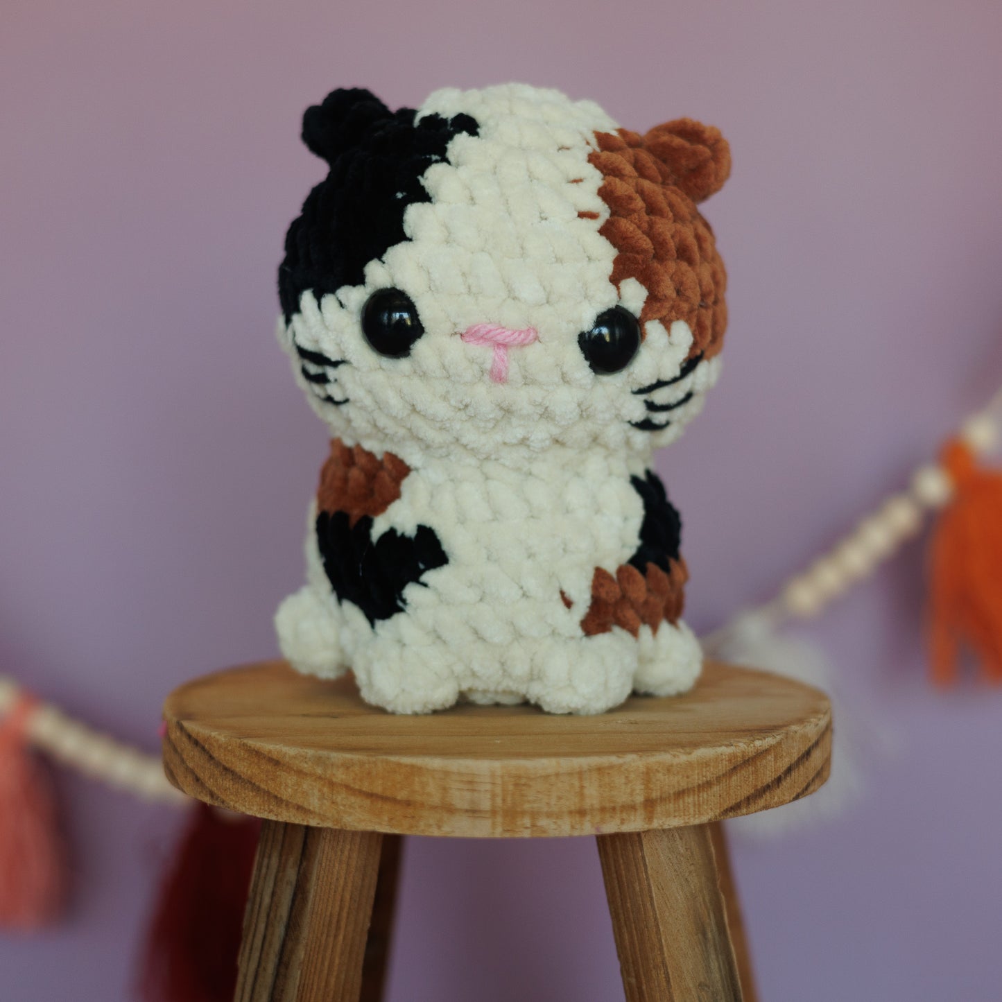 Cat Crochet Plush Toy