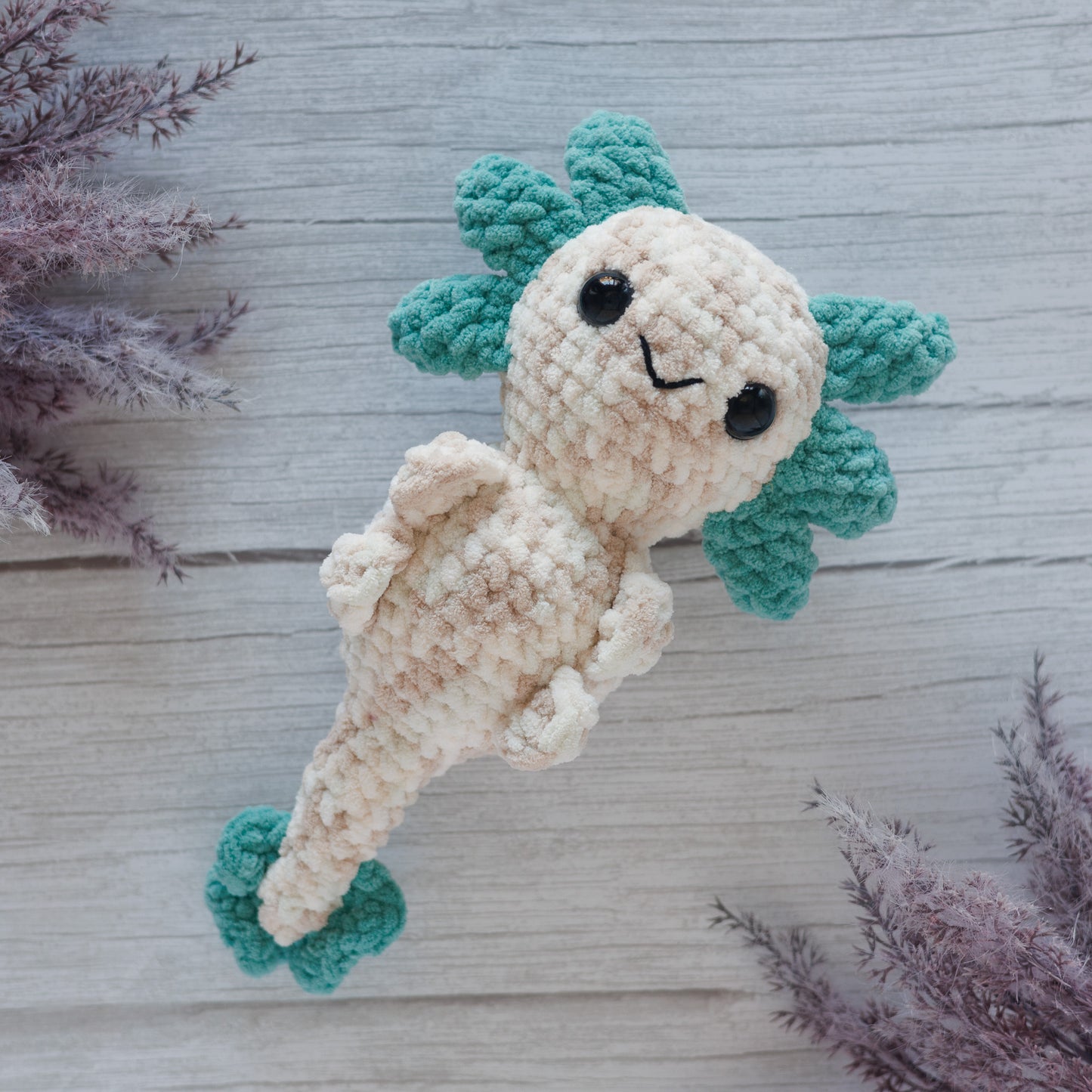 Axolotl Crochet Plush Toy