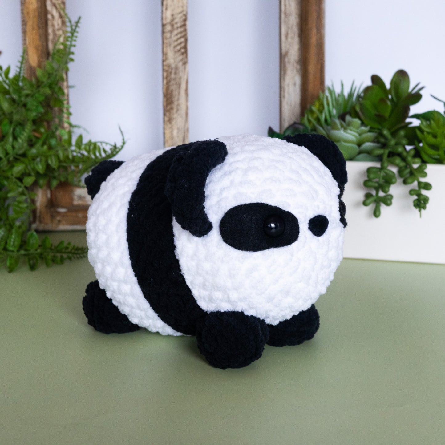 Panda Crochet Plush Toy
