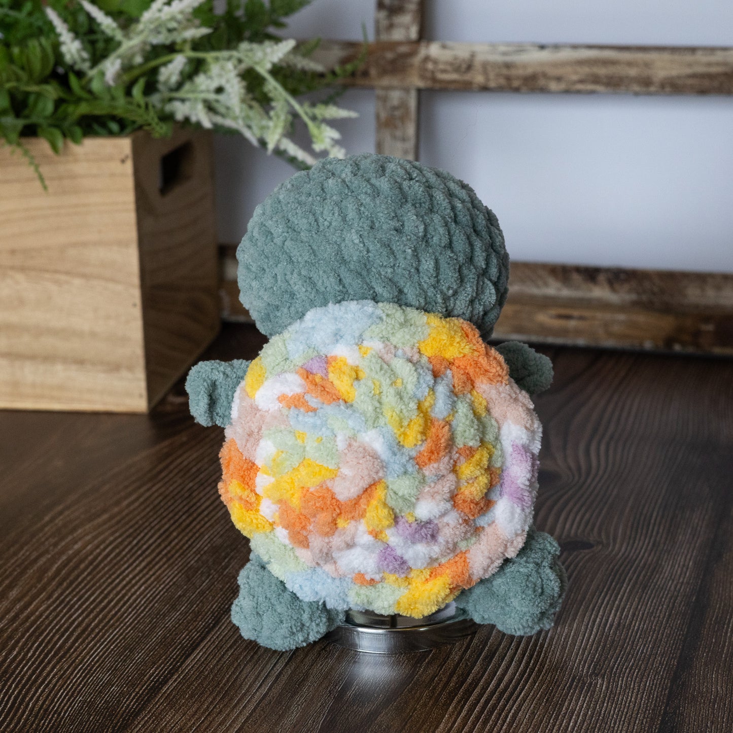 Turtle Hatchling Crochet Plush Toy