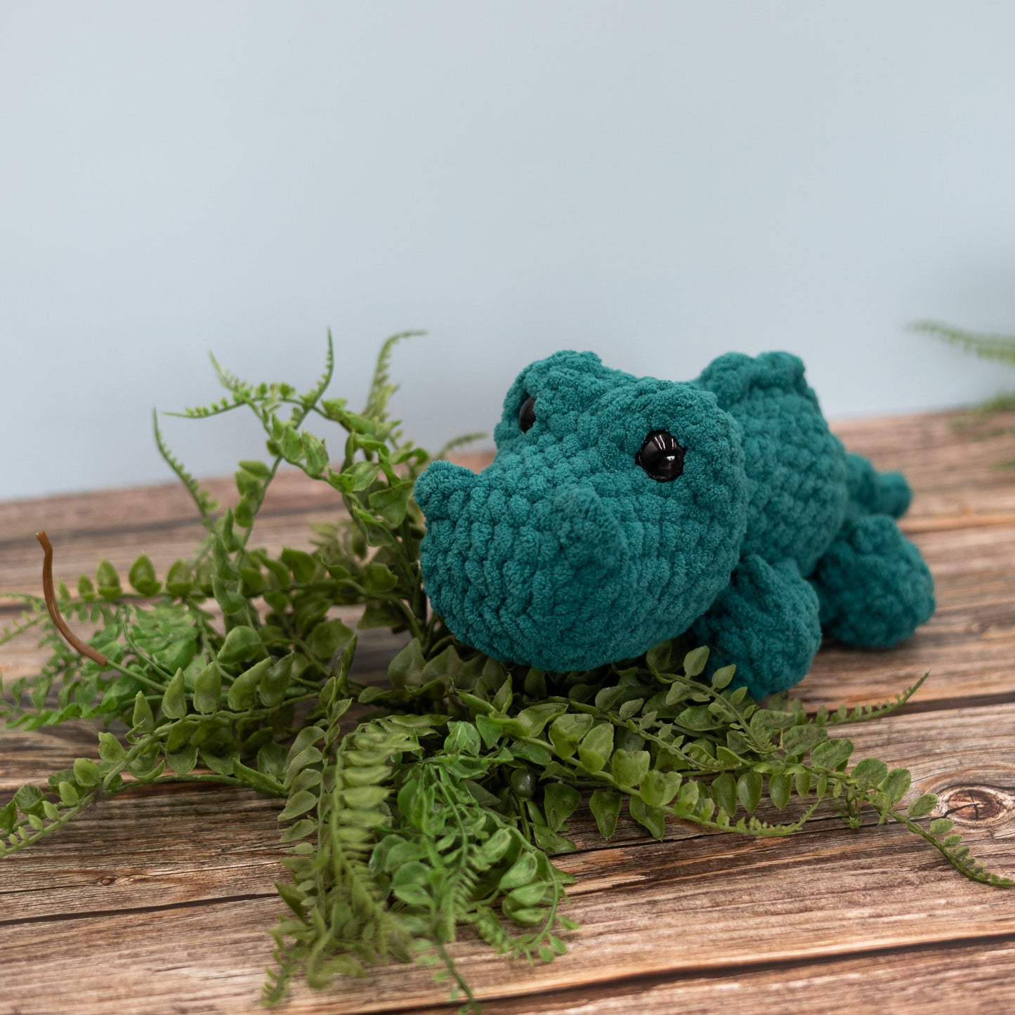 Alligator Crochet Plush Toy
