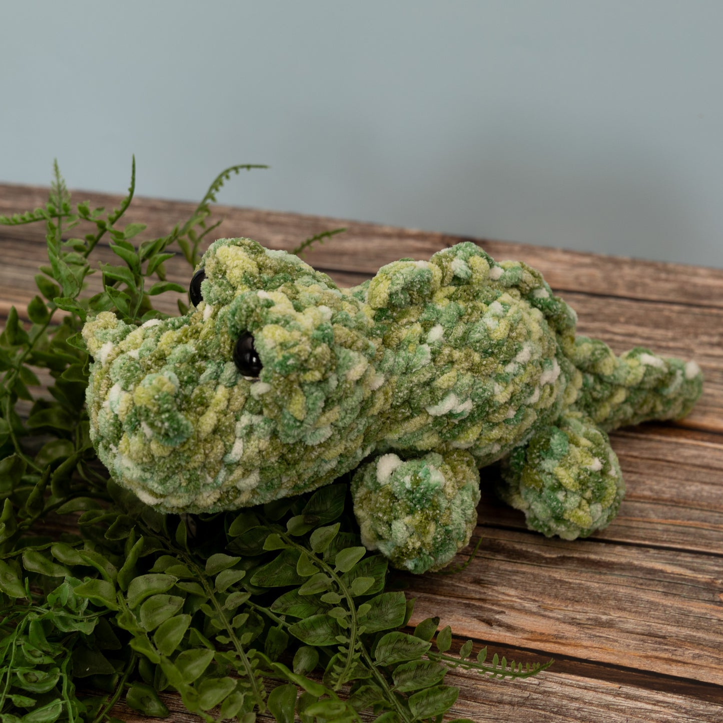 Alligator Crochet Plush Toy