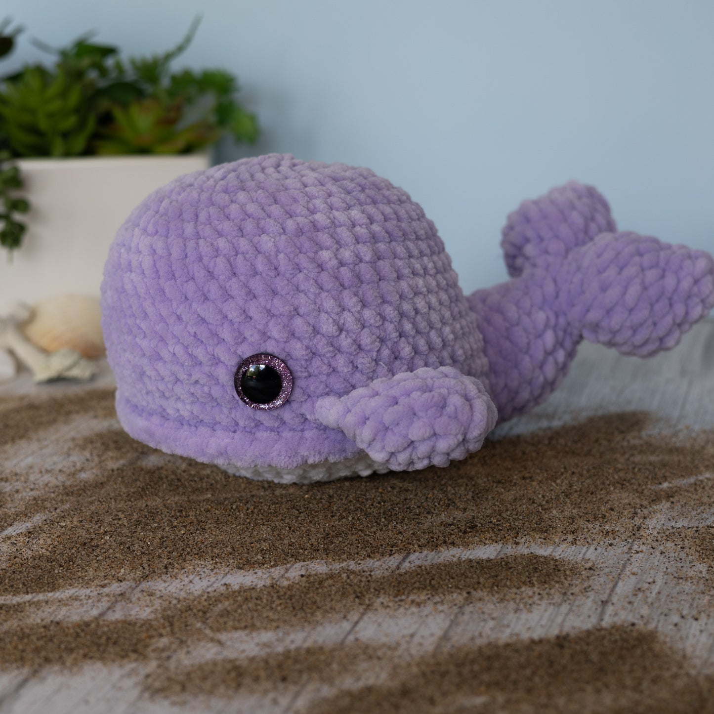 Whale Crochet Plush Toy