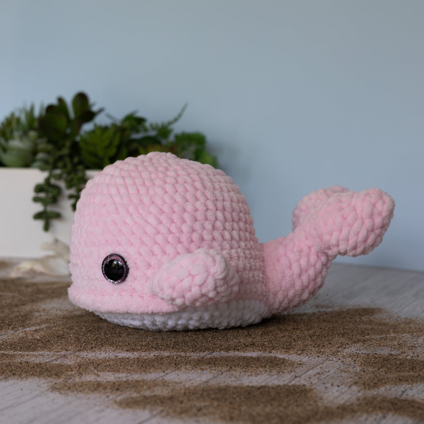 Whale Crochet Plush Toy