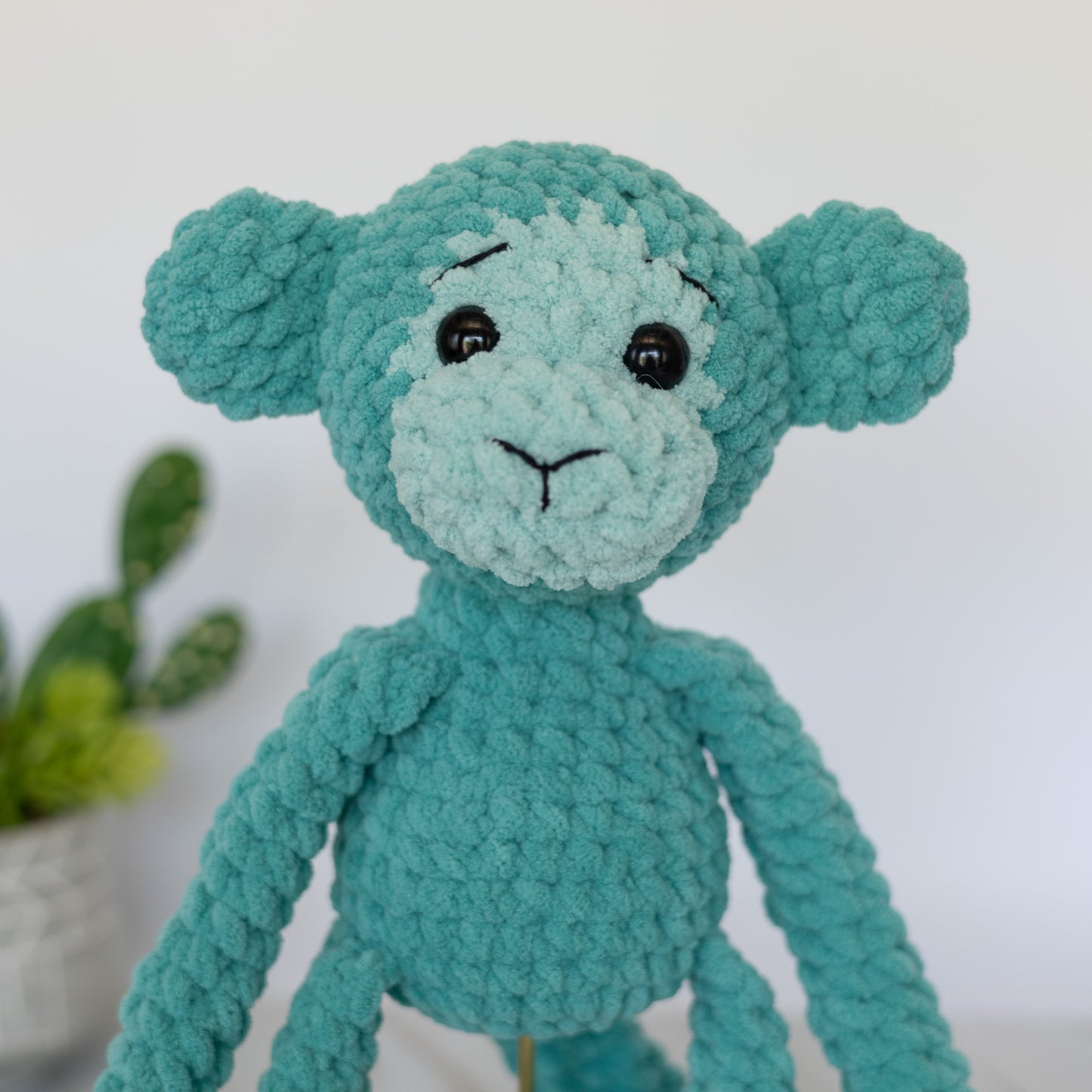 Monkey Crochet Plush Toy