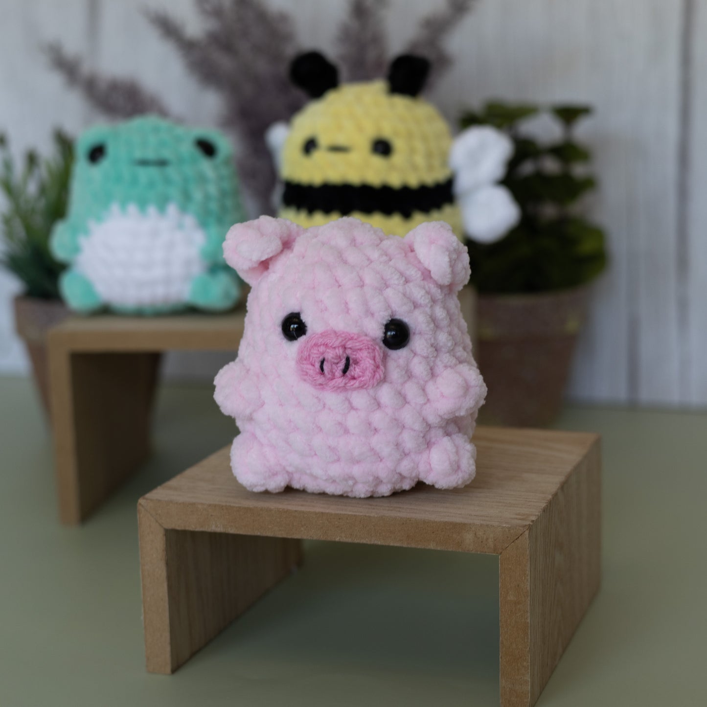 Mini Farm Animal Collection Crochet Plush Toy
