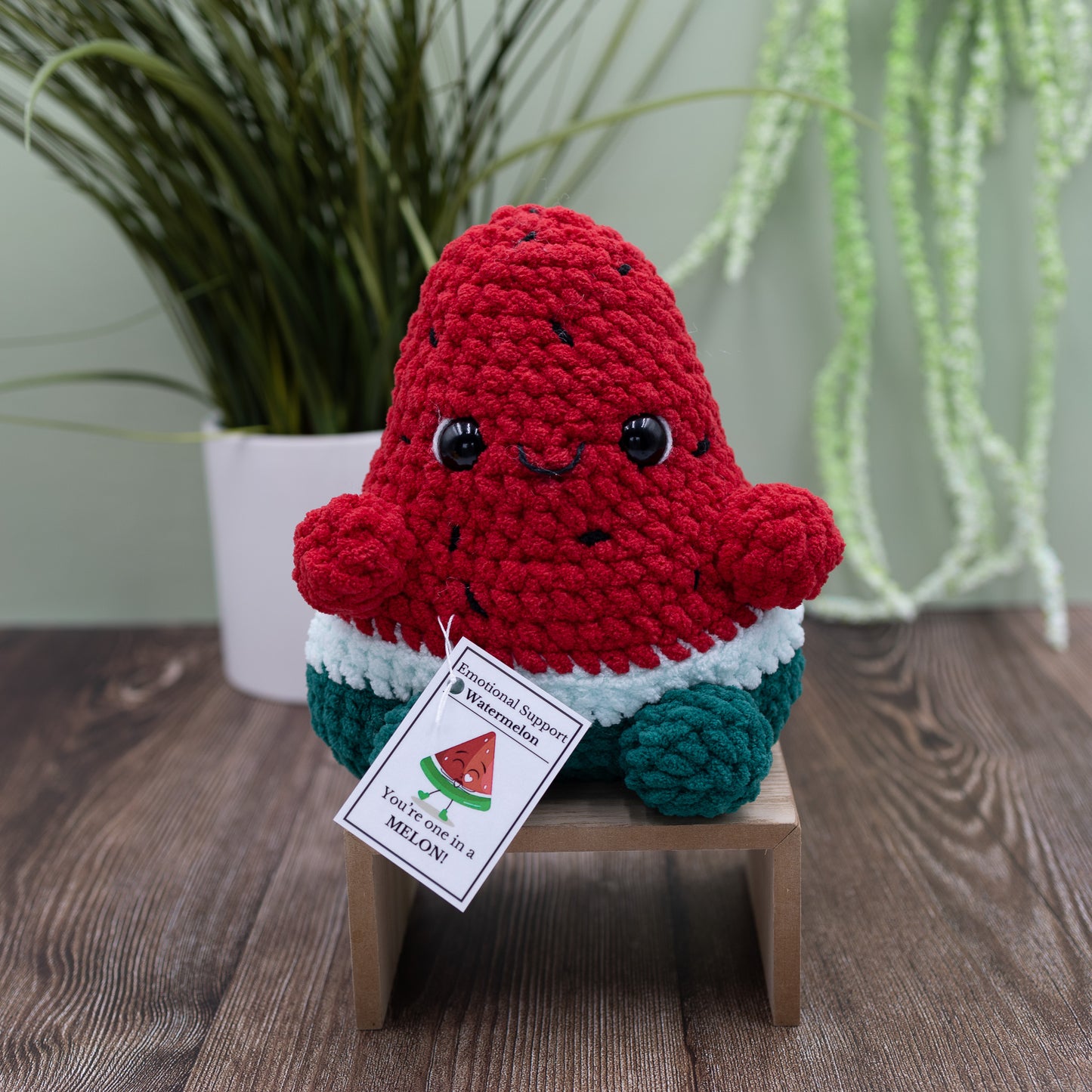 Watermelon Crochet Plush Toy