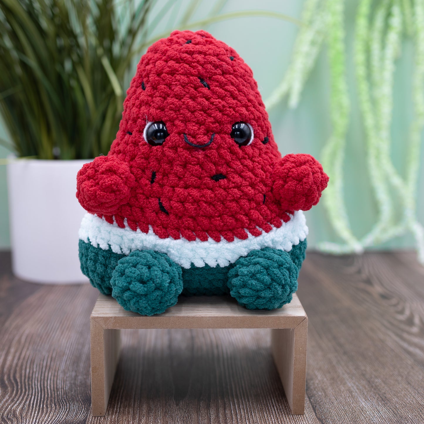 Watermelon Crochet Plush Toy