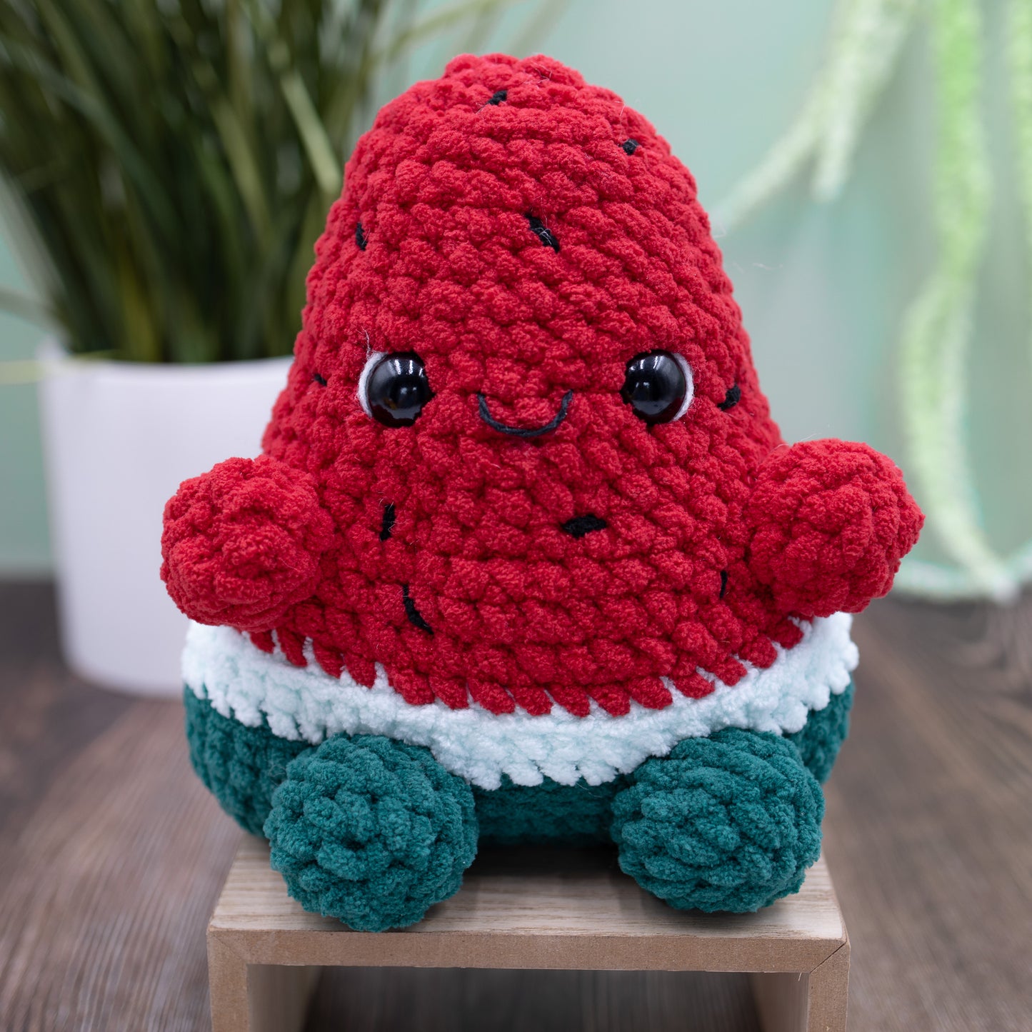 Watermelon Crochet Plush Toy