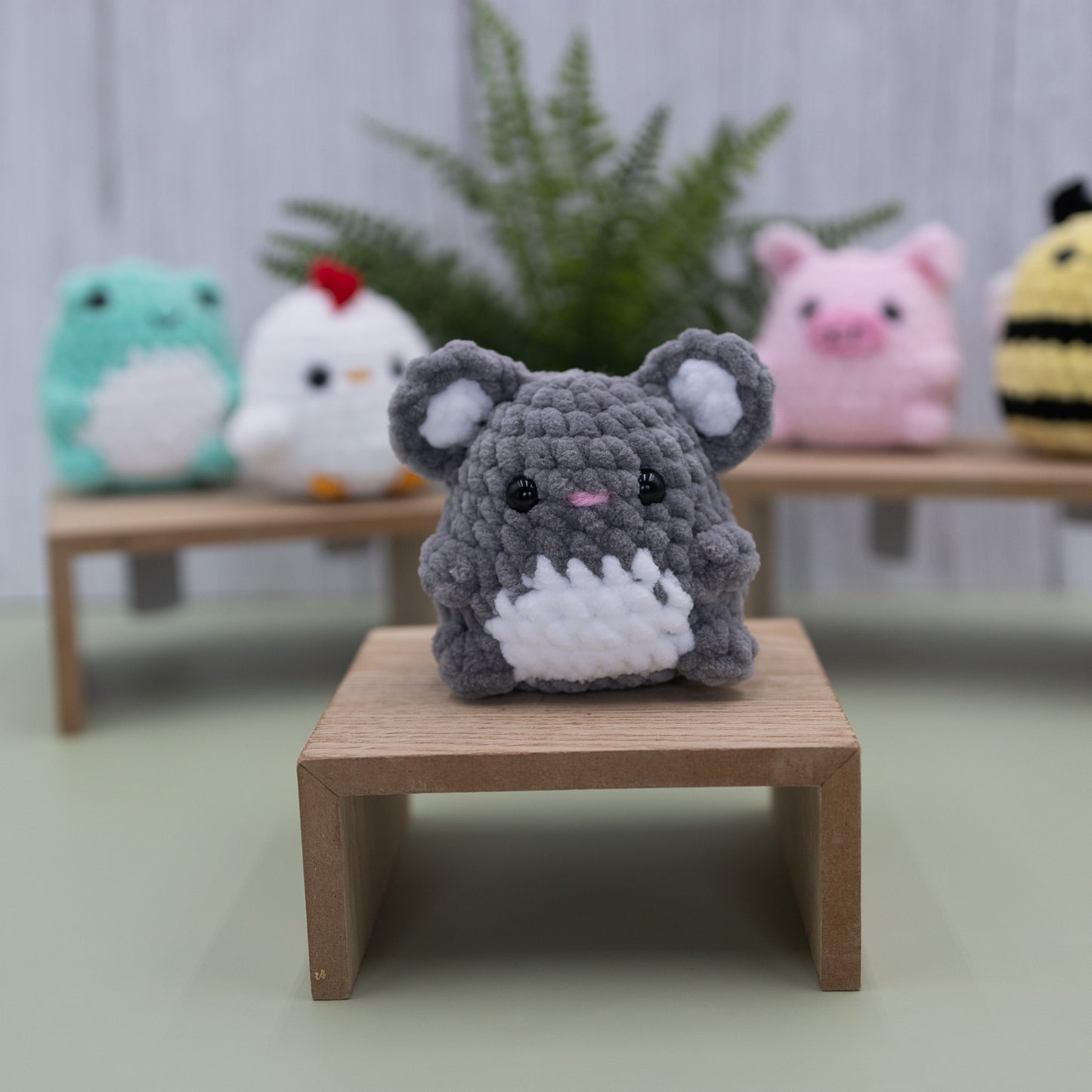 Mini Farm Animal Collection Crochet Plush Toy