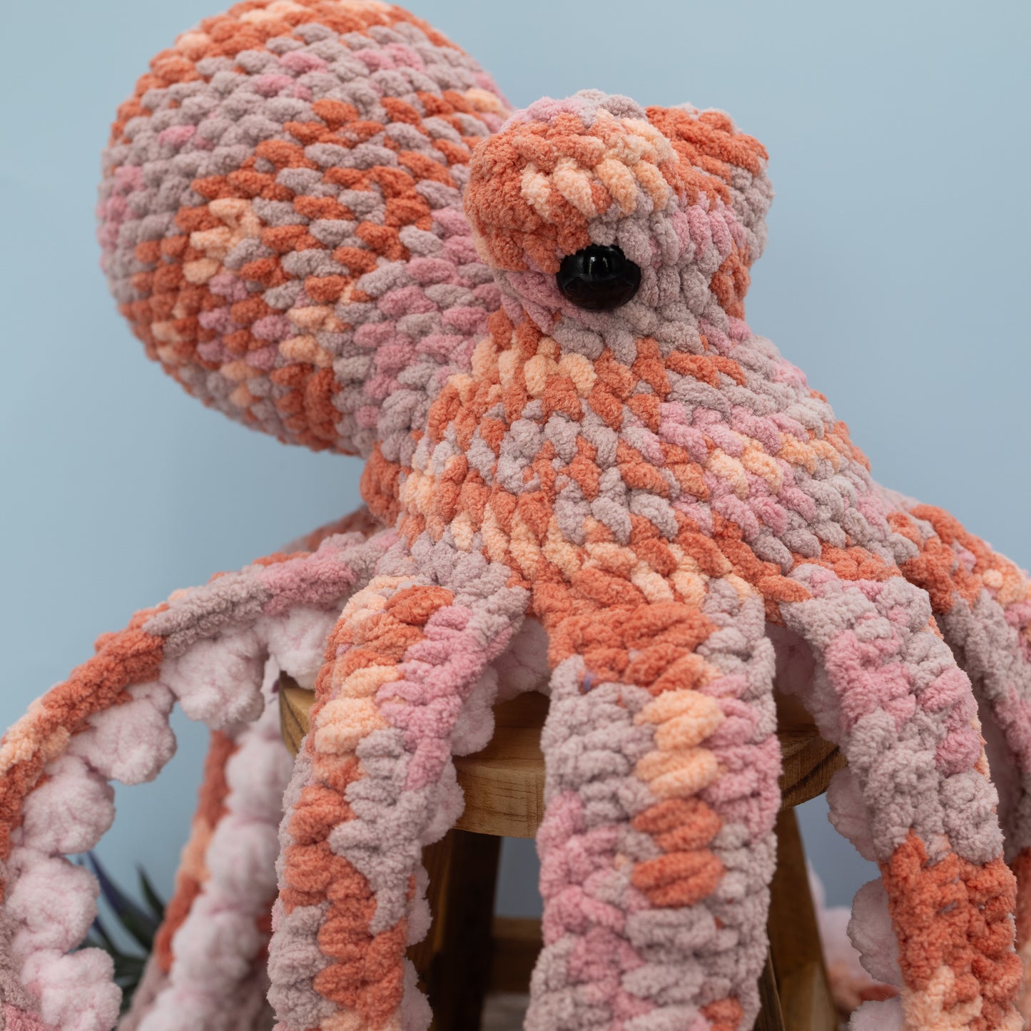 Octopus - Jumbo Crochet Plush Toy