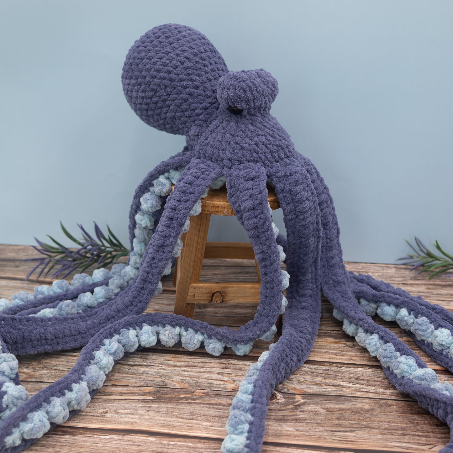 Octopus - Jumbo Crochet Plush Toy