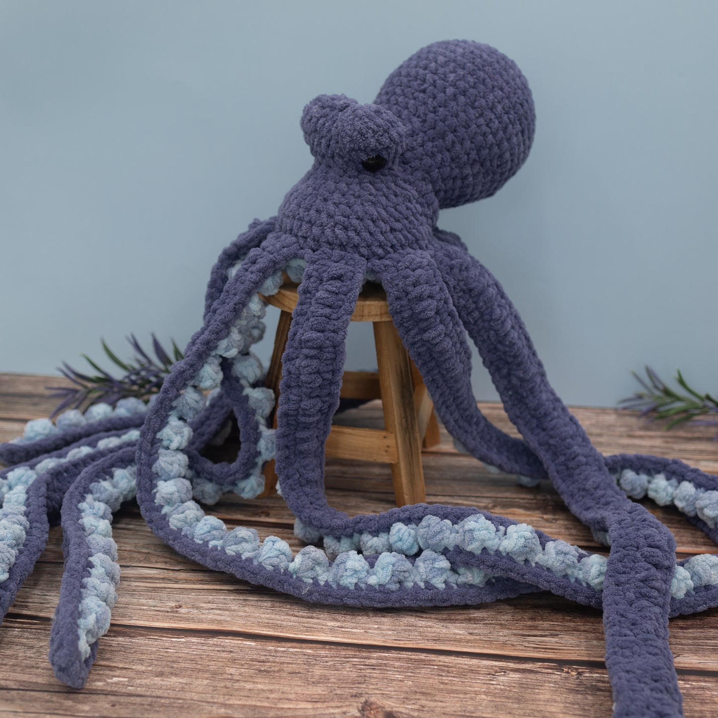 Octopus - Jumbo Crochet Plush Toy