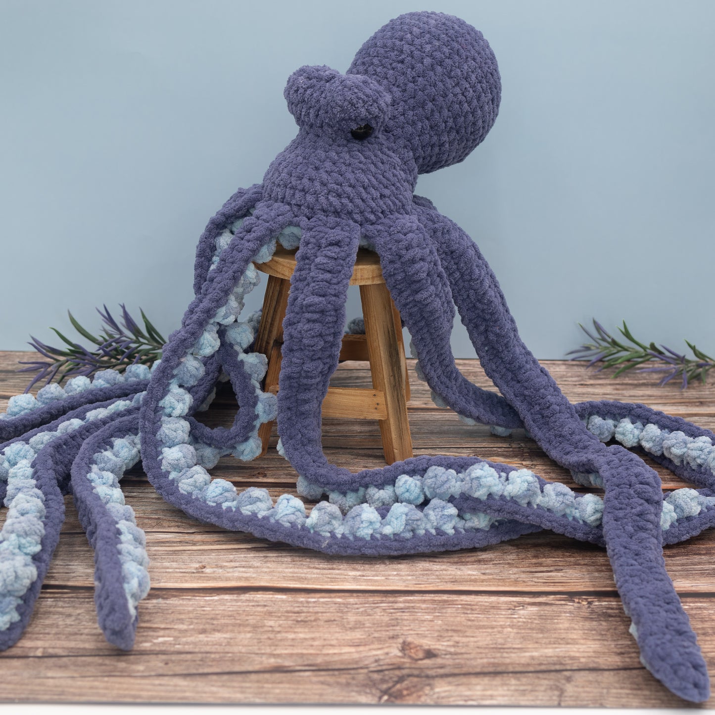 Octopus - Jumbo Crochet Plush Toy