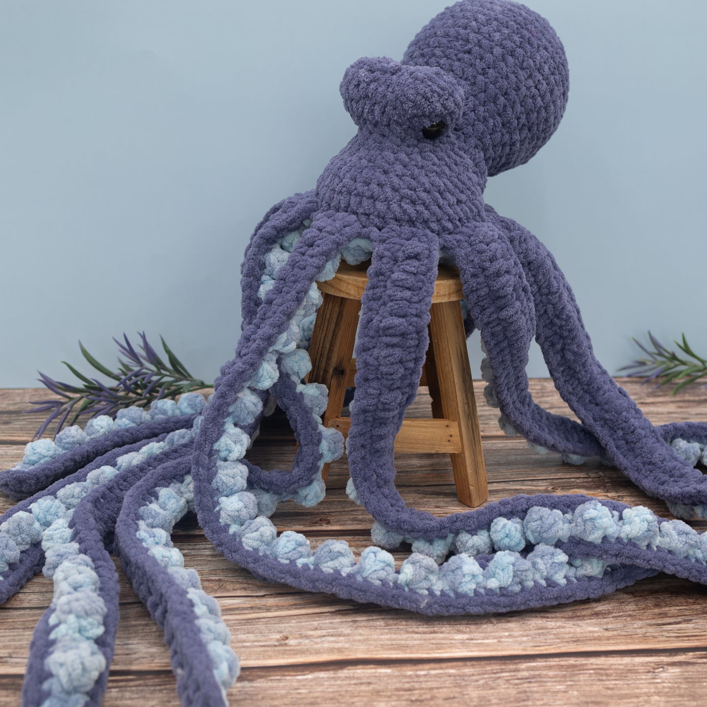 Octopus - Jumbo Crochet Plush Toy