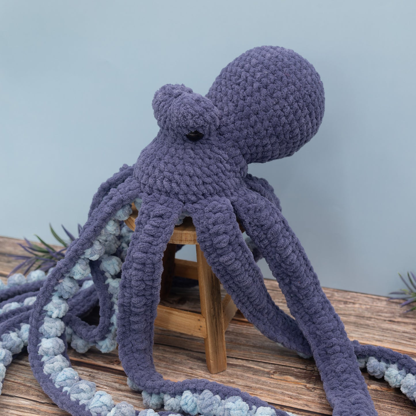 Octopus - Jumbo Crochet Plush Toy