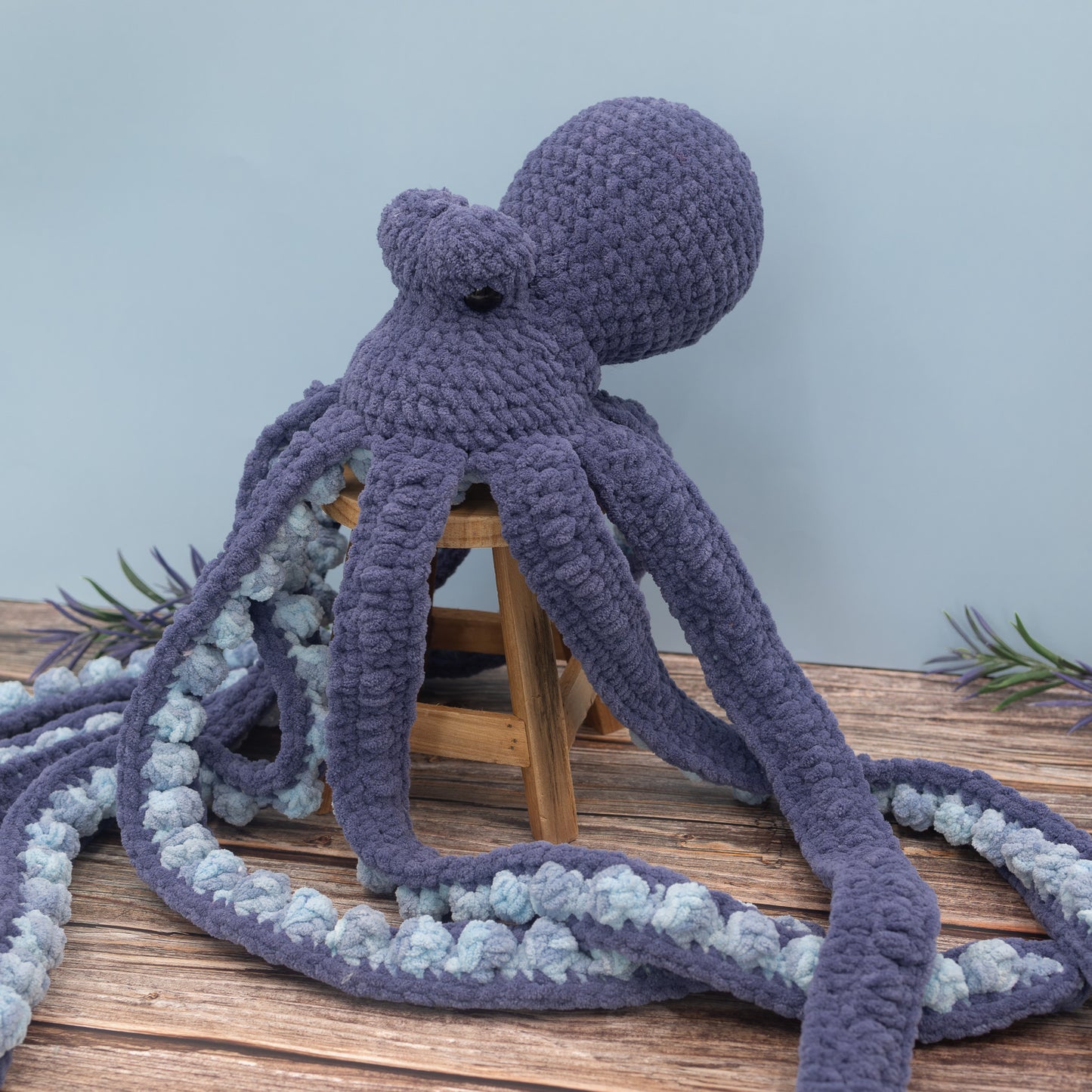 Octopus - Jumbo Crochet Plush Toy