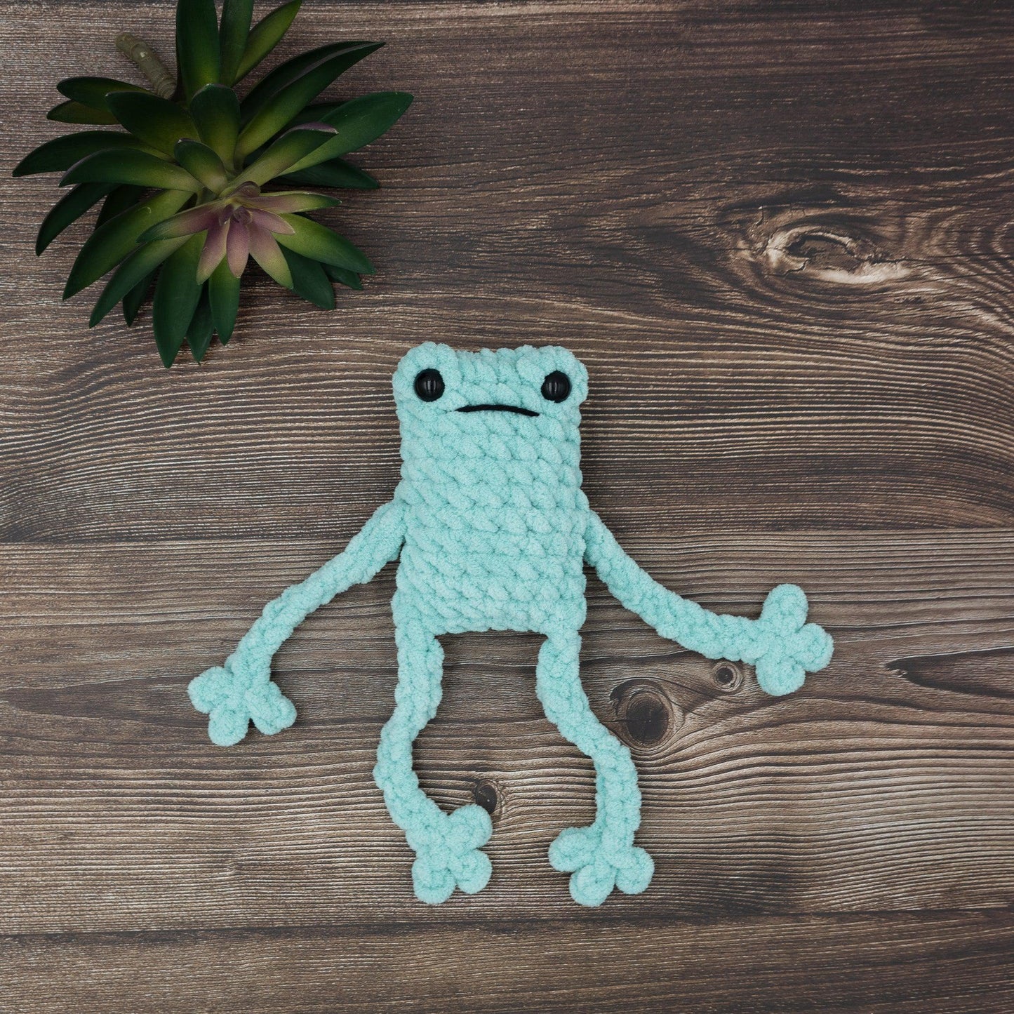 Frog Crochet Plush Toy